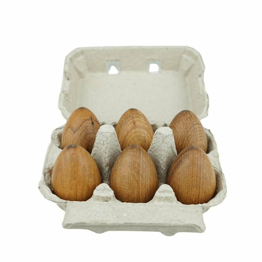 Ahşap Yumurtalar - Doğal Oyuncak - Yumurta - Montessori - Ahşap Oyuncak - Reloved
