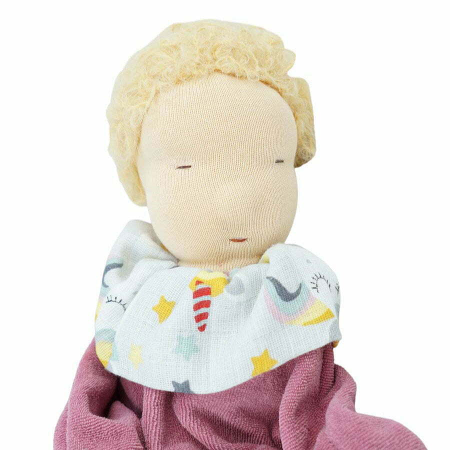 Uyku Bebeği - Waldorf Bebeği - El Yapımı - Doğal Oyuncak - Waldorf - Reloved
