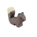 Ahşap Sincap - Doğal Oyuncak - Ahşap Oyuncak - Waldorf - Montessori - Bebek Oyuncağı - Reloved