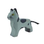 Ahşap Kedi - Doğal Oyuncak - Ahşap Oyuncak - Waldorf - Montessori - Bebek Oyuncağı - Reloved