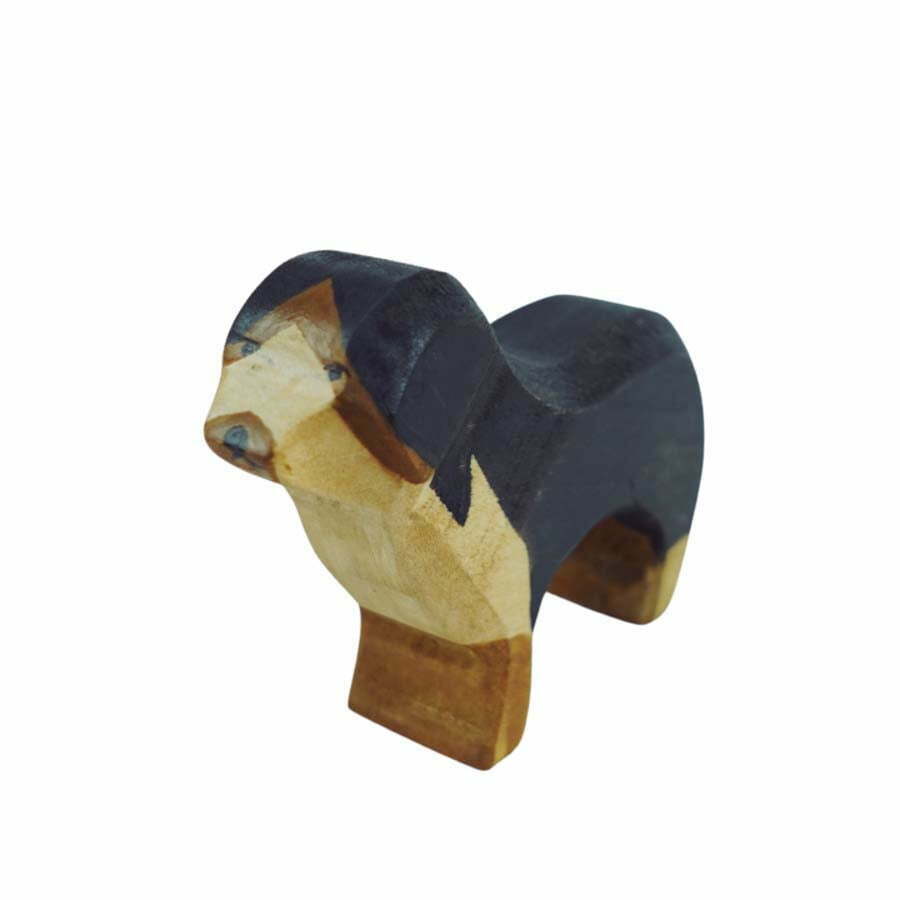 Ahşap Köpek - Doğal Oyuncak - Ahşap Oyuncak - Waldorf - Montessori - Bebek Oyuncağı - Reloved
