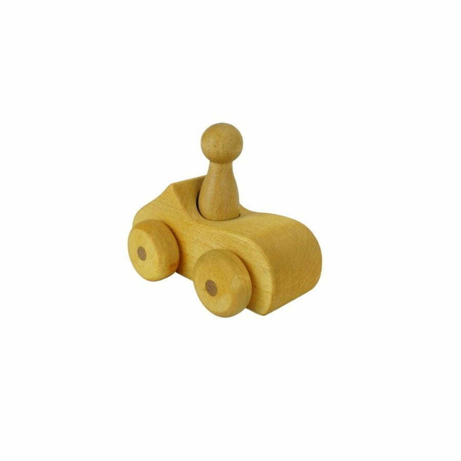 Ahşap araba - Doğal Oyuncak - Ahşap Oyuncak - Waldorf - Montessori - Bebek Oyuncağı - Reloved